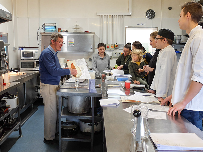 professional sourdough bread training for chefs at resort hotel
